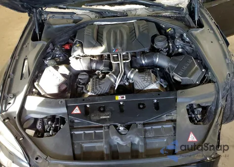 2016 BMW M6 Gran Coupe z USA, uszkodzony, nr VIN WBS6E9C54GGF92636